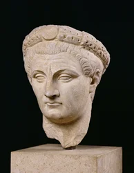 Bust of Emperor Claudius (10 BC-54 AD) from Thasos